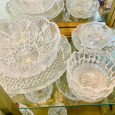 China Hutch w/ Crystal