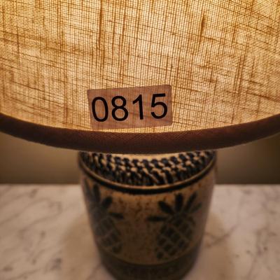 Pineapple Crock Table Lamp