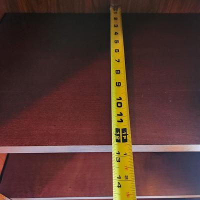Pair Book Shelves 25x17x62 each