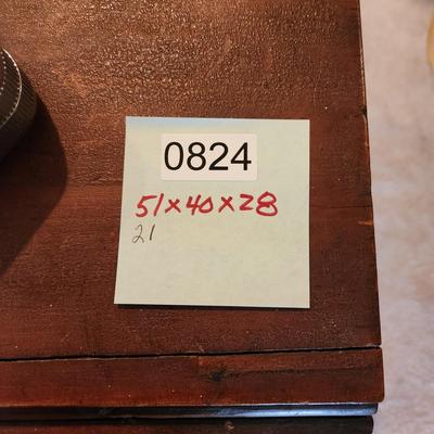 Vintage Drop Leaf Table 51x40x28 21" with Leaves dropped