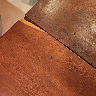 Vintage Drop Leaf Table 51x40x28 21" with Leaves dropped