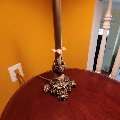 Pair Tall Table Lamps 32"