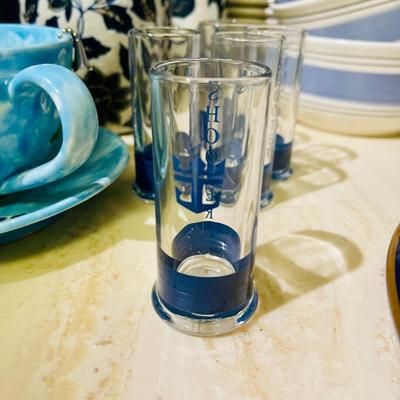 Blue Vase Lot