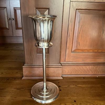 FR1021 Silverplate Champagne Bucket on Stand
