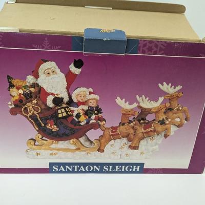 Christmas Collections By Lincolnshire Santa On Sleigh