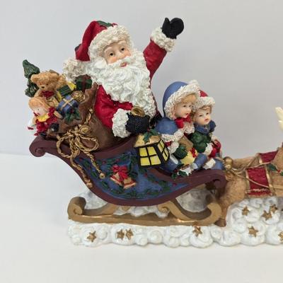 Christmas Collections By Lincolnshire Santa On Sleigh