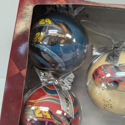 Hanging NASCAR Action #24 Car Ornaments