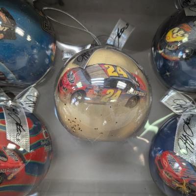 Hanging NASCAR Action #24 Car Ornaments