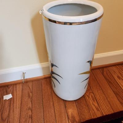 Double Pineapple Ceramic Umbrella Holder Stand