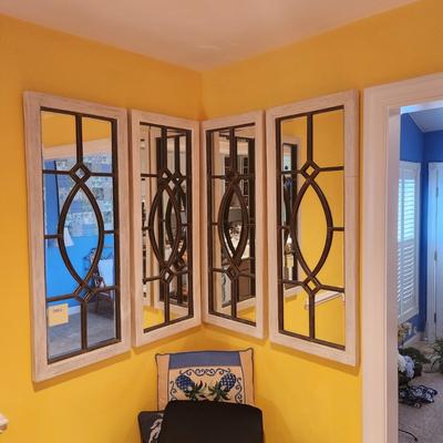 Set of 4 Ballard Designs Mirrors 42.5"x 16.5"