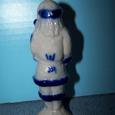 LOT 48 GREAT COLLECTABLE STONEWARE SANTA SALMON FALLS