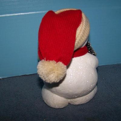 LOT 49 ADORABLE COLLECTABLE DEPT 56 BILLY BUTTONS SNOWMAN