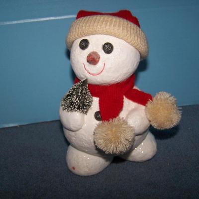 LOT 49 ADORABLE COLLECTABLE DEPT 56 BILLY BUTTONS SNOWMAN