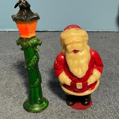 LOT 57 GREAT VINTAGE CHRISTMAS CANDLES GURLEY