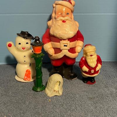 LOT 57 GREAT VINTAGE CHRISTMAS CANDLES GURLEY