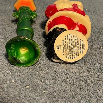 LOT 57 GREAT VINTAGE CHRISTMAS CANDLES GURLEY
