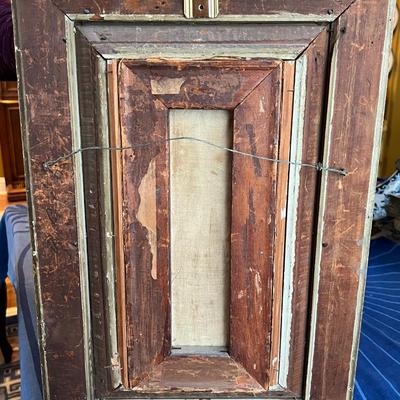 19th Century Oil Painting (oil on canvas)- Signed by Artist (est value $300-$500)