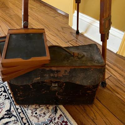 Antique Century Plate Camera w/ Stand and Accessories