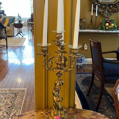 Antique 19th Century Candelabra
