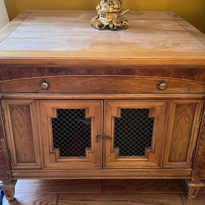 Mid-Century Wood Side Table