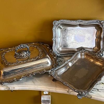 Siverplated Trays