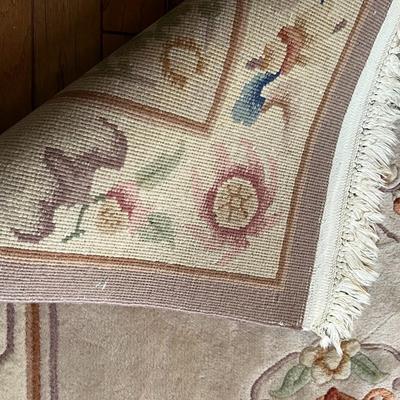 Chinese Woven Wool Rug- 4ft x 6.5ft