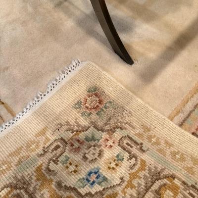 Woven Wool Rug- 5.5ft x 8ft