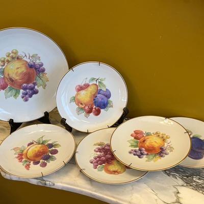 Bavarian Porcelain Plates