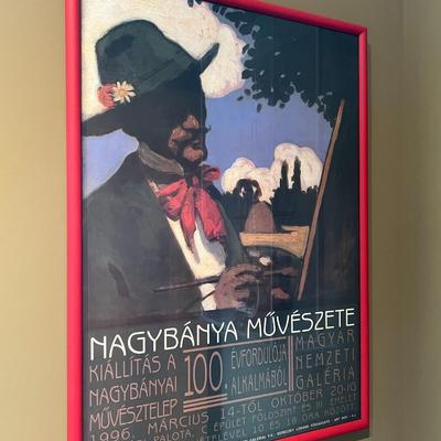 The Art of Nagybanya (exhibition poster 1996)