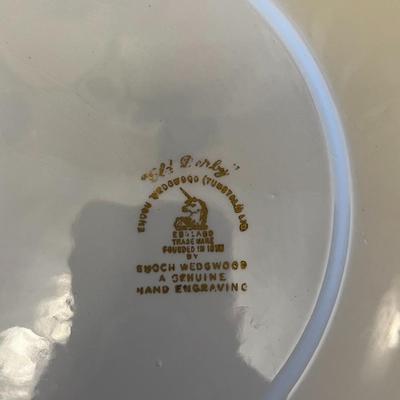 Enoch Wedgwood Old Derby Plate