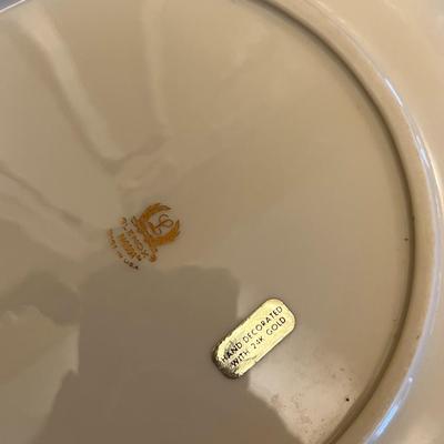 Vintage Pagoda Plate by Lenox