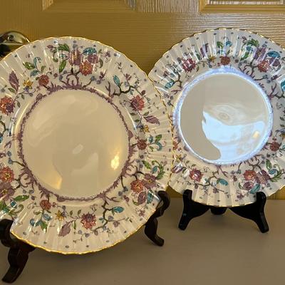 Set of 2 Royal Worcester Bone China- Kashmir