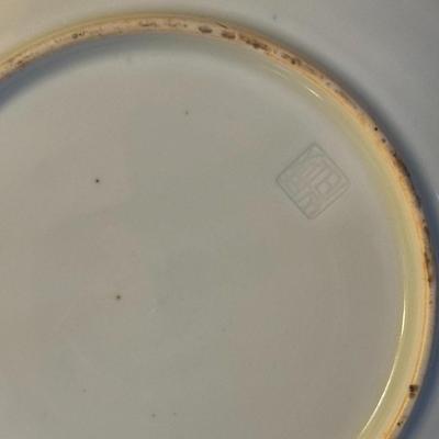 Pair of Blue and White Asian Plates