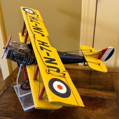 Jayland Curtiss JN-7H Jenny Barnstormer biplane Metal Model Aircraft
