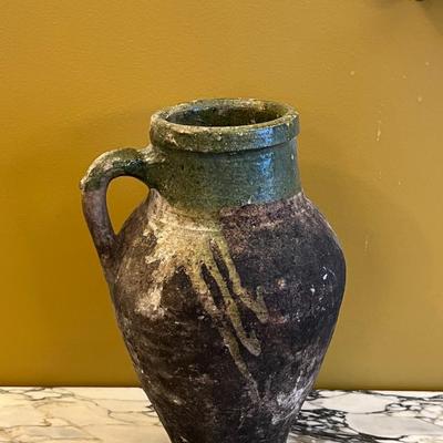 Vintage Turkish Clay Pot