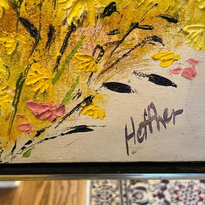 Large Floral Painting- reproduction