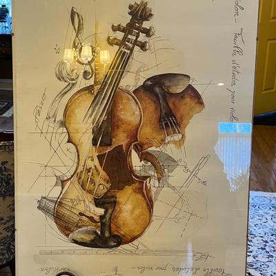 Violin Artwork