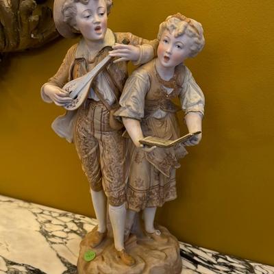 Large Bisque Figurine