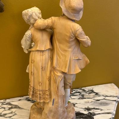 Large Bisque Figurine