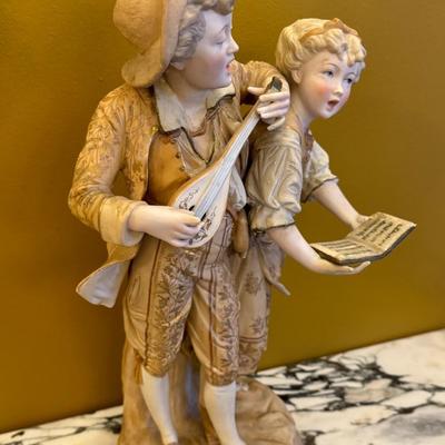 Large Bisque Figurine