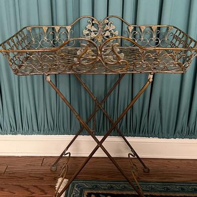 Metal Tray Table