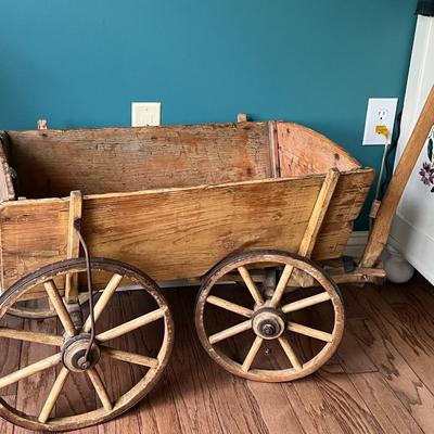Antique Wood Wagon