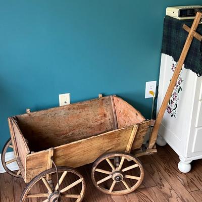 Antique Wood Wagon