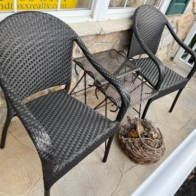 Set of 4 Patio Chairs