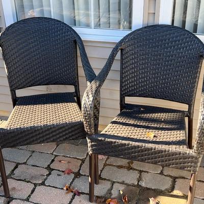 Set of 4 Patio Chairs