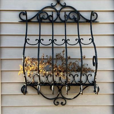 Metal Plant Holder for Planter Box and Hangers