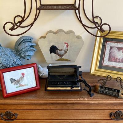 Rooster Home Décor Lot