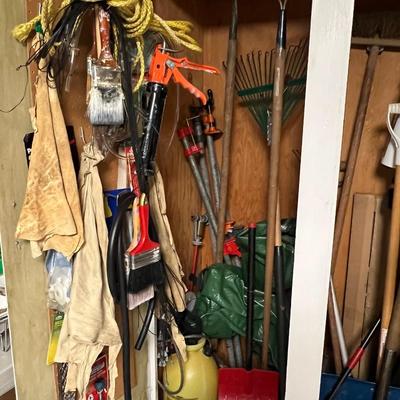 Garage Storage Cabinet and All Contents