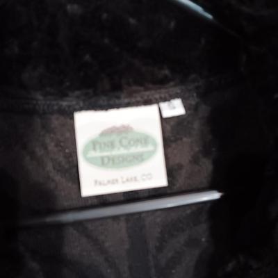 LADIES PINK LEATHER JACKET AND A LIGHT WEIGHT JACKET BY PINE CONE DESIGNS