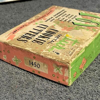 LOT 71 WONDERFUL MCM METAL COOKIE CUTTERS